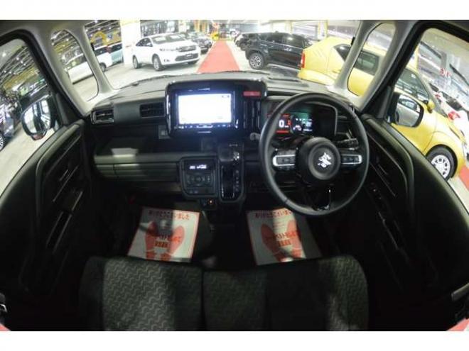 スペーシアギア ハイブリッド XZ 4WD　ワンオーナー車ハイブリッド4WDセーフティサポート両側オートスライドドア8インチナビTVアダプティブクルーズコントロールステアリングヒーターLEDオットマンヘッドアップディスプレイ 660