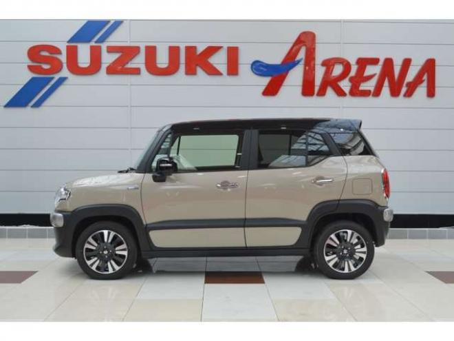 クロスビー1.0 ハイブリッド MZ 4WD　ワンオーナー車ハイブリット4WDターボパドルシフトセーフティサポート搭載アダプティブクルーズコントロールアイドリングストップ全方位モニター付8インチナビTVバックカメラハイビームアシストLEDライト 1000