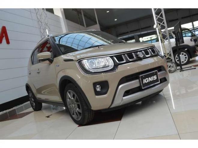 イグニス1.2 ハイブリッド MF 4WD　ワンオーナー車ハイブリッド4WDセーフティサポート搭載アイドリングストップ全方位モニターカメラ付ナビTVバックカメラETCハイビームアシストLEDライトドライブレコーダー 1200