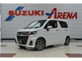 ワゴンR　カスタムZ ハイブリッド ZT 4WD　ワンオーナー車ハイブリッド4WDターボセーフティサポート搭載パドルシフト全方位モニターカメラパッケージアイドリングストップLEDアダプティブクルーズコントロールヘッドアップディスプレイ 660