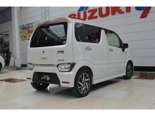 ワゴンRカスタムZ ハイブリッド ZT 4WD　ワンオーナー車ハイブリッド4WDターボセーフティサポート搭載パドルシフト全方位モニターカメラパッケージアイドリングストップLEDアダプティブクルーズコントロールヘッドアップディスプレイ 660
