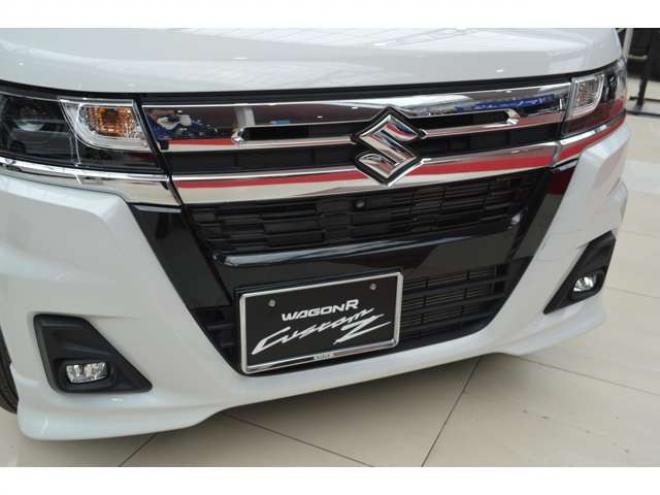 ワゴンRカスタムZ ハイブリッド ZT 4WD　ワンオーナー車ハイブリッド4WDターボセーフティサポート搭載パドルシフト全方位モニターカメラパッケージアイドリングストップLEDアダプティブクルーズコントロールヘッドアップディスプレイ 660