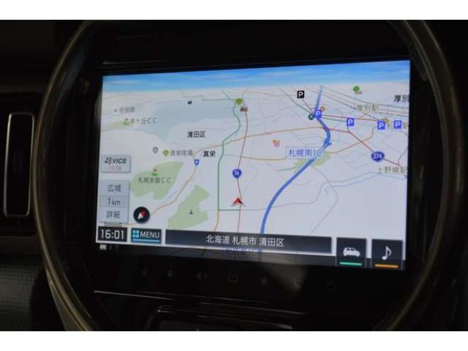 ハスラーJスタイルII ターボ 4WD　ワンオーナー特別仕様車ハイブリッド4WDターボセーフティサポート搭載横滑り全方位モニター付9インチナビTVバックカメラ横滑り防止装置ハイビームアシストLEDビルトインETCアダプティブクルーズコントロール 660