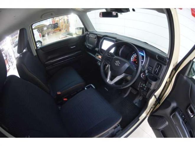 ハスラーJスタイル 4WD　ワンオーナー特別仕様車ハイブリッド4WDセーフティサポート搭載横滑り全方位モニター付9インチナビTVバックカメラ横滑り防止装置ハイビームアシストLEDビルトインETC 660