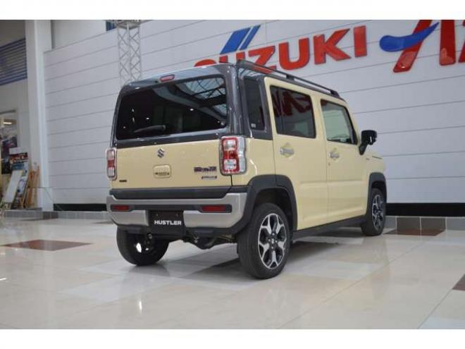 ハスラーJスタイル 4WD　ワンオーナー特別仕様車ハイブリッド4WDセーフティサポート搭載横滑り全方位モニター付9インチナビTVバックカメラ横滑り防止装置ハイビームアシストLEDビルトインETC 660
