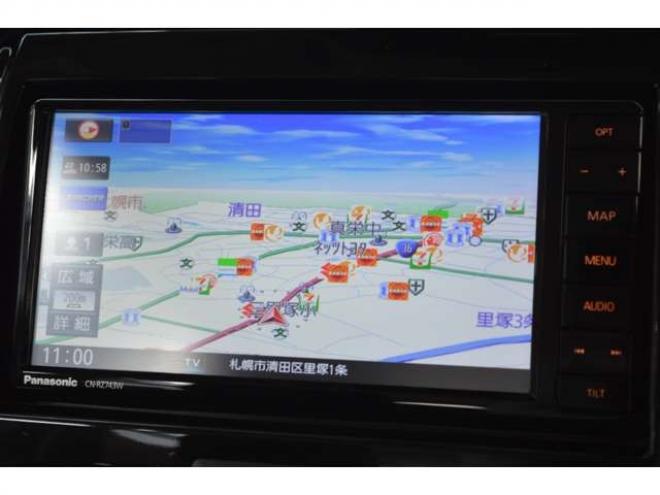 ハスラーJ 4WD　ワンオーナー車Sエネチャージ4WDブラックインテリアパッケージ純正7インチワイドナビTVバックカメラセーフティサポート搭載ハーフレザーシートLEDライト 660