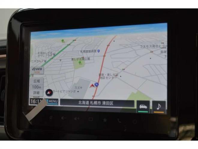 ワゴンRスマイルハイブリッド X 4WD　ハイブリッド4WDセーフティサポート搭載スズキコネクト対応通信機装着車アイドリングストップ両側オートスライドドア全方位モニター付9インチナビTVバックカメラアダプティブクルーズコントロールLEDライト 登録済未使用車 660