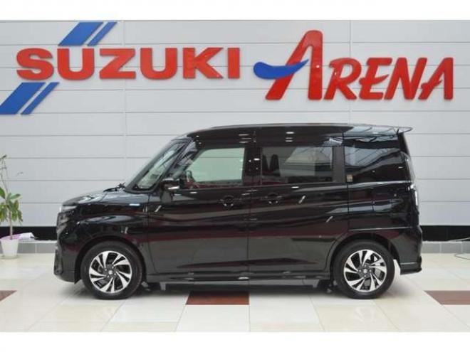 ソリオ1.2 バンディット ハイブリッド MV 4WD　ワンオーナー車ハイブリッド4WDセーフティサポート搭載アイドリングストップ両側オートスライドドア8インチナビTVアダプティブクルーズコントロールハイビームアシストLEDヘッドアップディスプレイ 1200