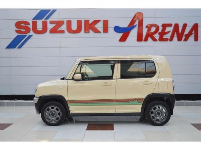 ハスラーG 4WD　ワンオーナー車5速マニュアル4WDアイドリングストップ横滑り防止装置7インチワイドナビTVバックカメラETCシートヒーター 660