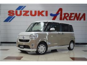 ムーヴキャンバス　G メイクアップ SAII 4WD　スマートアシストII4WDアイドリングストップ両側オートスライドドアLEDライト横滑り防止装置シートヒーター後退時ブレーキサポート 660