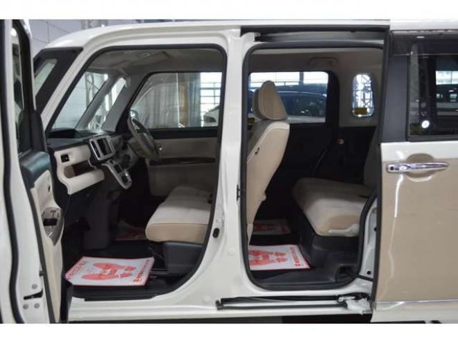 ムーヴキャンバスG メイクアップ SAII 4WD　スマートアシストII4WDアイドリングストップ両側オートスライドドアLEDライト横滑り防止装置シートヒーター後退時ブレーキサポート 660