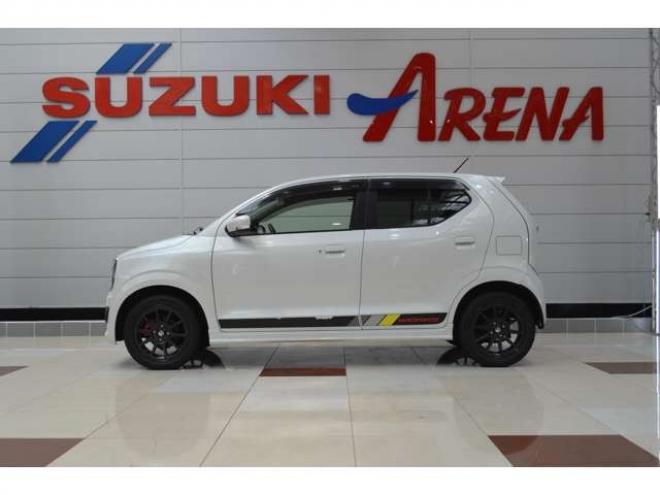 アルトワークス 660 オートギヤシフト 4WD　ワンオーナー車4WDターボオートギアシフトRECAROシートセーフティパッケージレーダーブレーキサポート誤発進抑制機能パドルシフト横滑り防止装置ディスチャージヘッドライト純正エンジンスターター 660