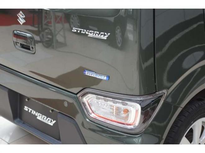 ワゴンRスティングレー ハイブリッド X 4WD　ワンオーナー車ハイブリッド4WDセーフティサポート搭載アイドリングストップ全方位モニター8インチナビTVハイビームアシスト付LEDライトETC横滑り防止装置ヘッドアップディスプレイ 660