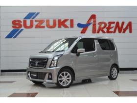 ワゴンR　スティングレー ハイブリッド X 4WD　ワンオーナー車ハイブリッド4WDセーフティサポート搭載アイドリングストップCDハイビームアシスト付LEDライトETC横滑り防止装置シートヒーター 660