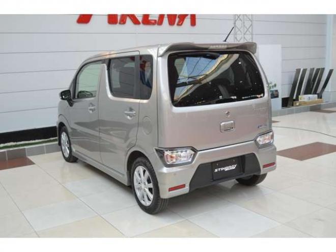 ワゴンRスティングレー ハイブリッド X 4WD　ワンオーナー車ハイブリッド4WDセーフティサポート搭載アイドリングストップCDハイビームアシスト付LEDライトETC横滑り防止装置シートヒーター 660