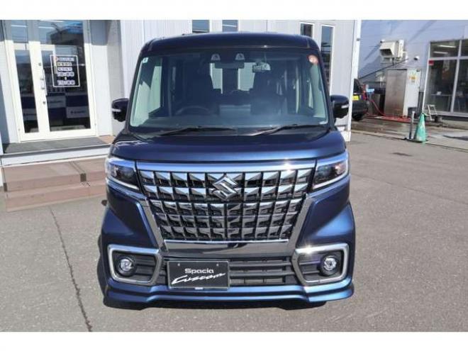 スペーシアカスタム ハイブリッド XS 4WD　全方位フルセグナビ　ヘッドアップディスプレイ　社外ドラレコ前後　ETC　両側電動スライドドア　アダプティブクルーズコントロール　パワーモード　スリムサーキュレーター 660