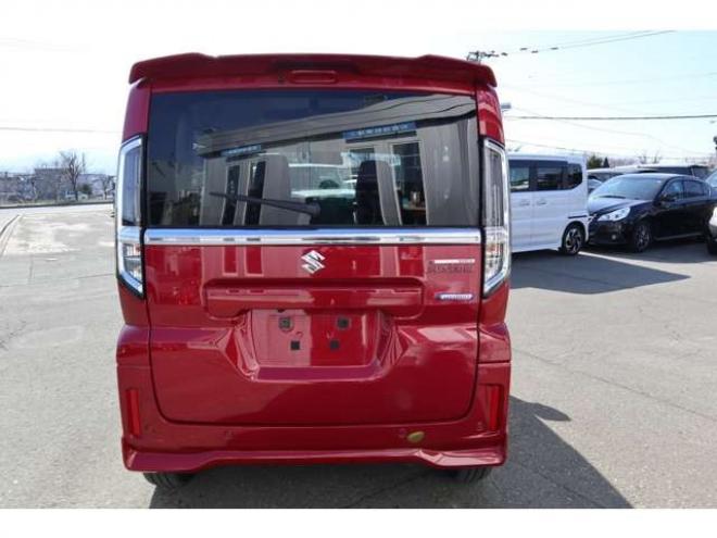 スペーシアカスタム ハイブリッド XS 4WD　純正フルセグナビ　全方位カメラ　社外ミラー型ドラレコ　ETC　電動パーキングブレーキ　ヘッドアップディスプレイ　シートヒーター　スリムサーキュレーター　両側電動スライドドア 660