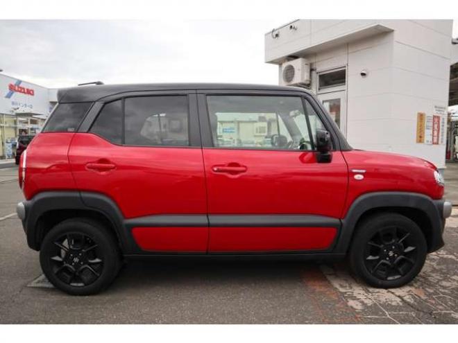 クロスビー1.0 ハイブリッド MX スズキ セーフティ サポートパッケージ装着車 4WD　CDプレイヤー　シートヒーター　アイドリングストップ　パーキングセンサー　デュアルセンサーブレーキサポート　ヒルディセントコントロール 1000