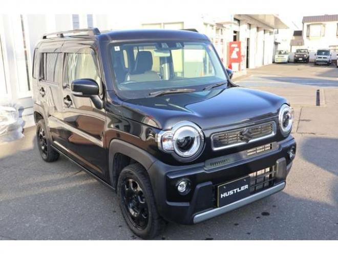 ハスラーハイブリッド Xターボ 4WD　シートヒーター　アダプティブクルーズコントロール　純正アルミ　車線逸脱警報機能　LEDヘッドライト 660