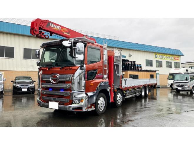 プロフィア中古　4段ラジコンセルフクレーン　大型トラック