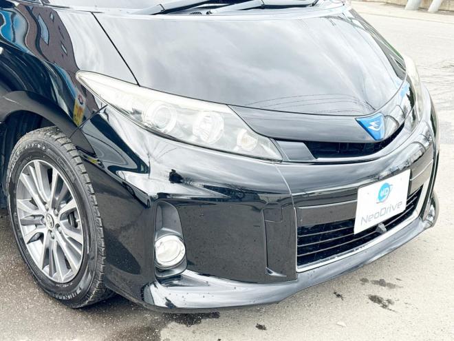 エスティマハイブリッドハイブリッド2.4アエラス プレミアムED 4WD　ローンが不安な方＜優遇ローン＞　本州仕入　寒冷地仕様　純正SDナビ　後席モニター 4WD 2400 5Dr