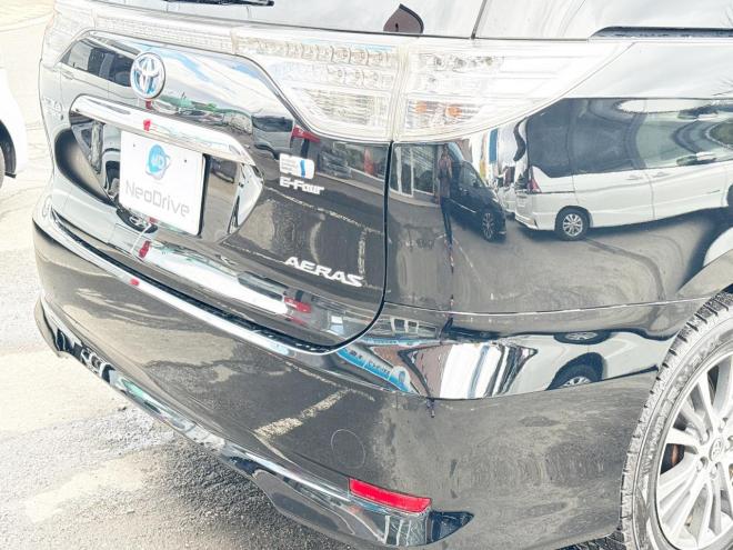 エスティマハイブリッドハイブリッド2.4アエラス プレミアムED 4WD　ローンが不安な方＜優遇ローン＞　本州仕入　寒冷地仕様　純正SDナビ　後席モニター 4WD 2400 5Dr