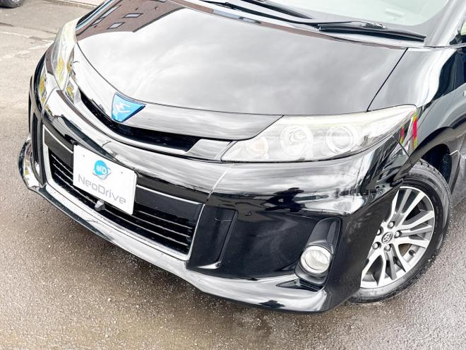 エスティマハイブリッドハイブリッド2.4アエラス プレミアムED 4WD　ローンが不安な方＜優遇ローン＞　本州仕入　寒冷地仕様　純正SDナビ　後席モニター 4WD 2400 5Dr