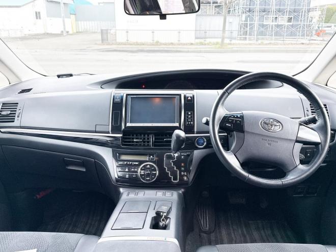 エスティマハイブリッドハイブリッド2.4アエラス プレミアムED 4WD　ローンが不安な方＜優遇ローン＞　本州仕入　寒冷地仕様　純正SDナビ　後席モニター 4WD 2400 5Dr