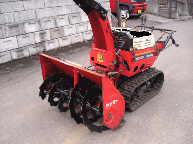 除雪機ヤンマー　10馬力除雪機　ＹＳＲ－90ＤＸ　サイドクラッチ付　点検済み　即使用可