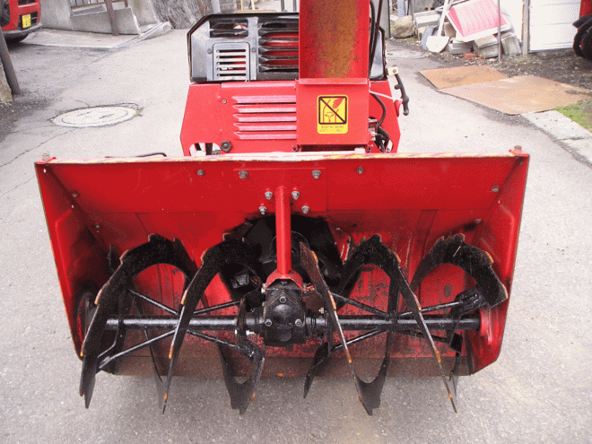 除雪機ヤンマー　10馬力除雪機　ＹＳＲ－90ＤＸ　サイドクラッチ付　点検済み　即使用可