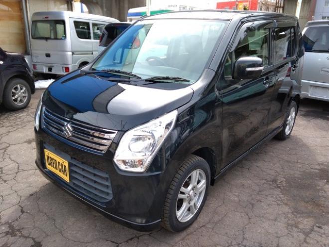 ワゴンRFX リミテッド 4WD　ABS　スマートキー　プッシュスタート　アイドリングストップ　ナビTV　ドライブレコーダー　ドアミラーウインカー　D席シートヒーター　夏冬アルミタイヤ付　車検令和10年4月 660