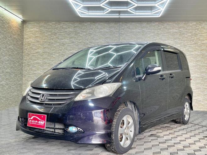 フリード1.5GエアロLパッケージ 4WD 5年保証 スマキー パワスラ ナビTV Bカメ ETC 寒冷地仕様 禁煙 車検整備2年付 修復歴無