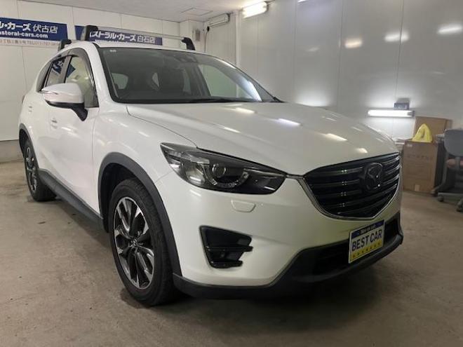 CX-5ＸＤ　Ｌパッケージ　本州仕入　寒冷地仕様　禁煙車　スカイアクティブディーゼルターボ　純正１９インチＡＷ　社外１７ＡＷ＋スタッドレスタイヤ付　ブラインドスポット　車線逸脱警報　レーダークルーズコントロール　ＥＴＣ 4WD 2200 5Dr