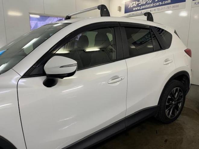 CX-5ＸＤ　Ｌパッケージ　本州仕入　寒冷地仕様　禁煙車　スカイアクティブディーゼルターボ　純正１９インチＡＷ　社外１７ＡＷ＋スタッドレスタイヤ付　ブラインドスポット　車線逸脱警報　レーダークルーズコントロール　ＥＴＣ 4WD 2200 5Dr