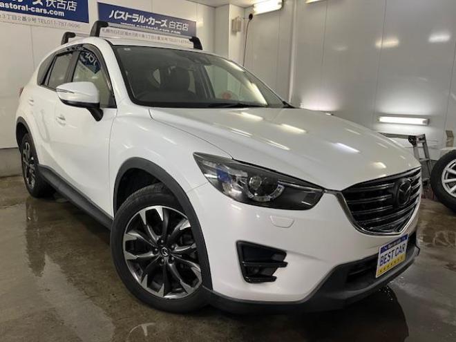 CX-5ＸＤ　Ｌパッケージ　本州仕入　寒冷地仕様　禁煙車　スカイアクティブディーゼルターボ　純正１９インチＡＷ　社外１７ＡＷ＋スタッドレスタイヤ付　ブラインドスポット　車線逸脱警報　レーダークルーズコントロール　ＥＴＣ 4WD 2200 5Dr