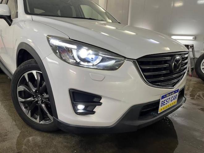 CX-5ＸＤ　Ｌパッケージ　本州仕入　寒冷地仕様　禁煙車　スカイアクティブディーゼルターボ　純正１９インチＡＷ　社外１７ＡＷ＋スタッドレスタイヤ付　ブラインドスポット　車線逸脱警報　レーダークルーズコントロール　ＥＴＣ 4WD 2200 5Dr