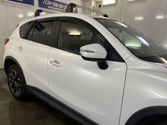 CX-5ＸＤ　Ｌパッケージ　本州仕入　寒冷地仕様　禁煙車　スカイアクティブディーゼルターボ　純正１９インチＡＷ　社外１７ＡＷ＋スタッドレスタイヤ付　ブラインドスポット　車線逸脱警報　レーダークルーズコントロール　ＥＴＣ 4WD 2200 5Dr