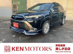 カローラクロス　1.8 ハイブリッド Z E-Four 4WD　モデリスタエアロ　電動シート　電動リアゲート　バックカメラ　ETC　フルセグTV　パワステ　パワーウィンドウ　ABS　クルーズコントロール　アルミホイール　盗難防止装置　横滑り防止装置　ルーフレール 1800