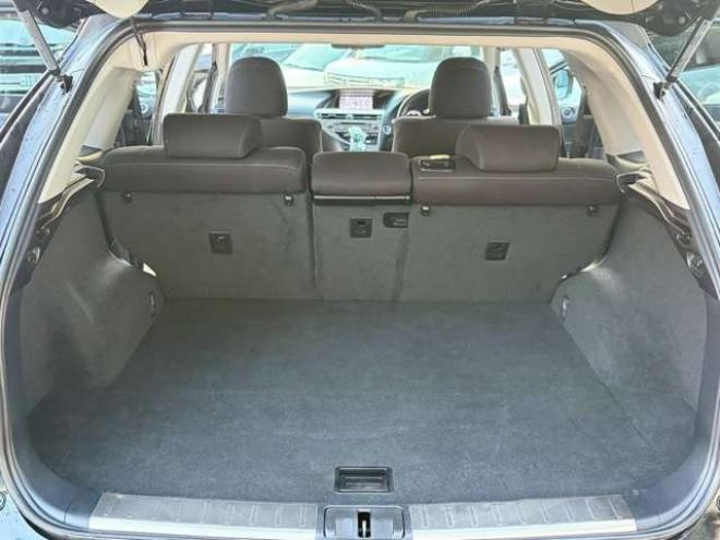 レクサスRXハイブリッド 450h 4WD　サンルーフ　電動リアゲート　純正ナビ　バックカメラ　電動シート　パワステ　パワーウィンドウ　クルーズコントロール　エンジンスターター　アルミホイール　盗難防止装置　横滑り防止装置　ドライブレコーダー 3500