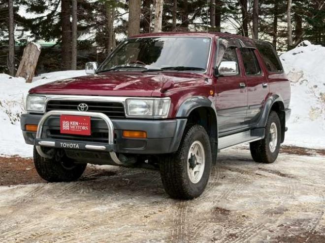 ハイラックスサーフ3.0 SSR-G ワイドボデー ディーゼルターボ 4WD　レカロシート　社外ハンドル　社外ナビ　地デジ　ETC　2バッテリー　バンパーガード　パワステ　パワーウィンドウ　純正アルミホイール　クルーズコントロール　寒冷地仕様 3000