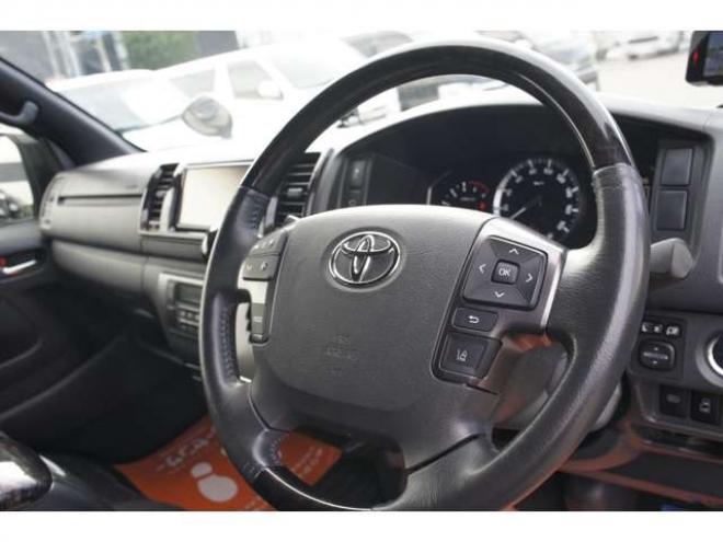 ハイエースバン2.8 スーパーGL ダークプライムII ロングボディ ディーゼルターボ 4WD　415COBRA　クリーンルック3Fスポ&BY2ボンネット&ステージ2ルーフスポ&バッドラッカーIII17インチAW&フラットベッドキット　ヨコハマPARADA17インチ　デジタルインナー　パノラマモニター　両側パワースライドドア 2800