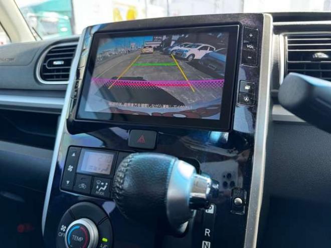 タントカスタム RS トップエディション SAIII 4WD　スマートキー・プッシュスタート・純正8incSDナビ・フルセグTV・BT・バックカメラ・片側シートヒーター・アイドリングストップ・横滑り防止・両側スライドドア・LEDヘッドライト・ETC・シートカバー 660