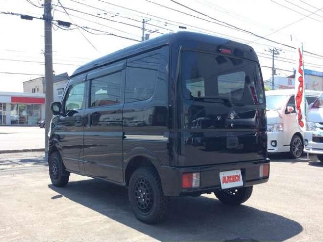 エブリィジョイン ハイルーフ 5AGS車 4WD　パートタイム4WD　キーレス　リアヒーター　フルセグTV　7インチメモリナビ　ベッドキッド　電動格納ミラー　社外タコメーター　CD/DVD　AUX　Bluetooth　アルミホイール 660