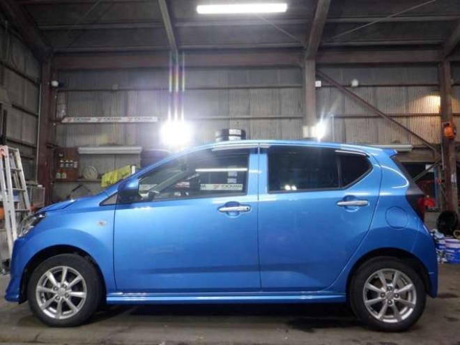 ミライース G SAIII 4WD　純正ディスプレイオーディオ・B/T・LEDヘッドライト・スマートキー・プッシュスタート・アイドリングストップ・シートヒーター・オートマチックハイビーム・純正エンスタ・衝突軽減・クリアランスソナー 660