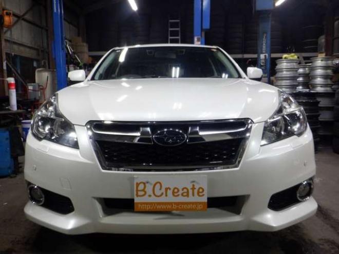 レガシィB4 2.5 i アイサイト Sパッケージ 4WD　後期型・ナビ・TV・Bカメラ・電動シート・スマートキー・プッシュスタート・アイドリングストップ・ETC・HID・パドルシフト・クルコン・フォグランプ・レーンキープ・革調シートカバー・社外エンスタ 2500