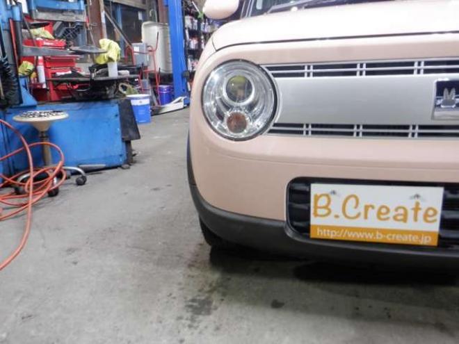 ラパンX 4WD　本州仕入　4WD　ナビ　フルセグTV　B/T　ETC　衝突軽減ブレーキ　HID　シートヒーター　ドアバイザー　スマートキー　プッシュスタート 660