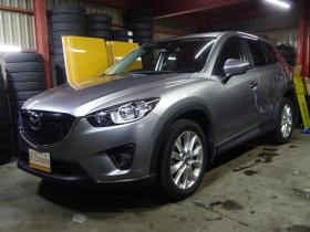 CX-5　2.2 XD ディーゼルターボ 4WD　ナビ・TV・B/T・S/Bカメラ・エンスタ・スマートキー・プッシュスタート・クルコン・衝突軽減・ステアリングスイッチ・HID・ETC・フォグランプ・アイドリングストップ・純正AW・オートライト 2200