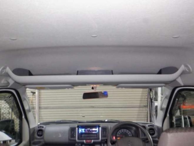 エブリィPC ハイルーフ 4WD　切替4WD　修復歴なし　キーレス　両側スライドドア　ETC　社外CDオーディオ　前席パワーウインドウ　ドアバイザー　オーバーヘッドシェルフ　プライバシーガラス 660