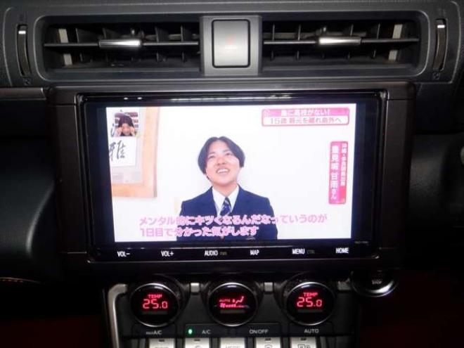 86GR86　2.4 RZ　ナビ・TV・B/T・Bカメラ・HKS車高調・SARDマフラー・LEDヘッドライト・ハーフレザー・シートヒーター・衝突軽減・ブラインドスポット・クルコン・レーンキープ・オートマチックハイビーム・クリアランスソナー 2WD 2400