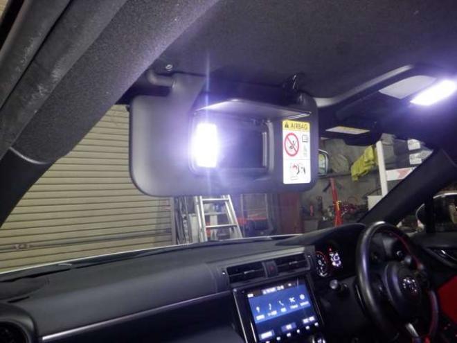 86GR86　2.4 RZ　ナビ・TV・B/T・Bカメラ・HKS車高調・SARDマフラー・LEDヘッドライト・ハーフレザー・シートヒーター・衝突軽減・ブラインドスポット・クルコン・レーンキープ・オートマチックハイビーム・クリアランスソナー 2WD 2400